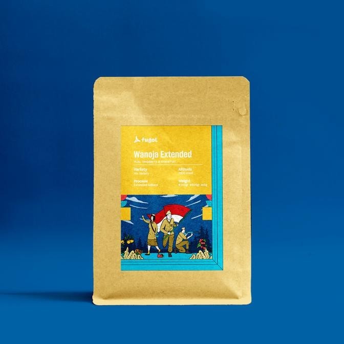 

Biji Kopi Arabika Wanoja Extended Natural (200G) Single Origin Arabica
