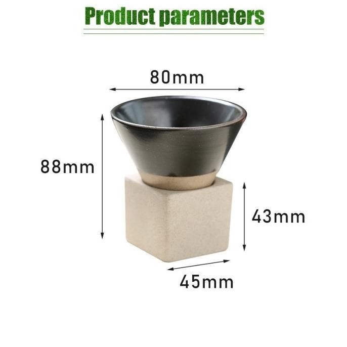 Premium Gelas Mug Kopi Latte Keramik Kerucut Japanese Tea Coffee Cup Handmade High Quality