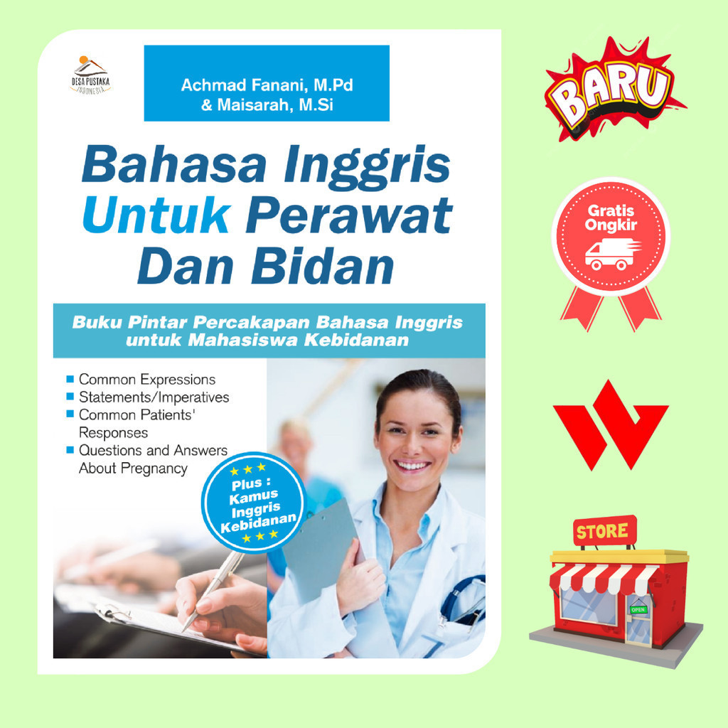 Buku Bahasa Inggris Untuk Perawat Dan Bidan - Achmad Fanani