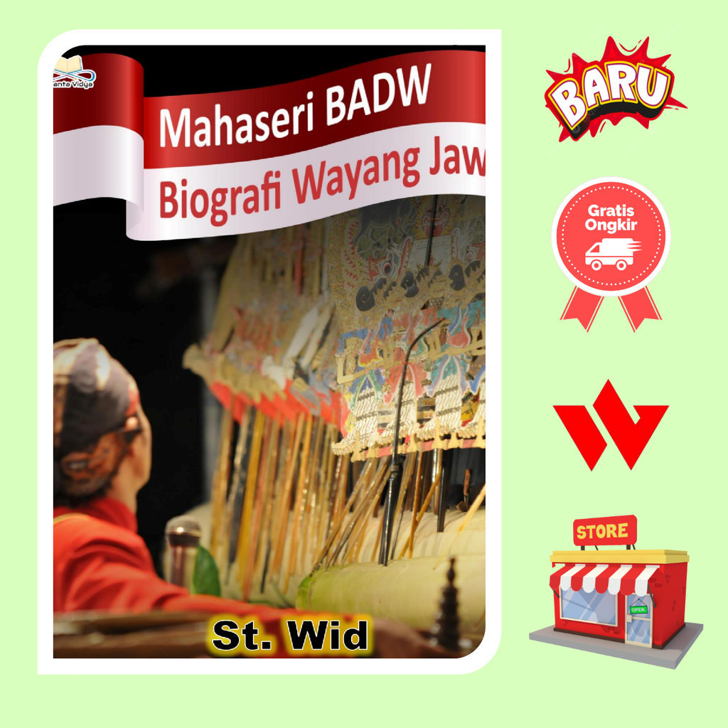 Buku Mahaseri BADW Biografi Wayang Jawa - St Wid