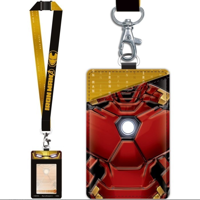 

Ane Iron Man Deluxe Lanyard With Card Holder