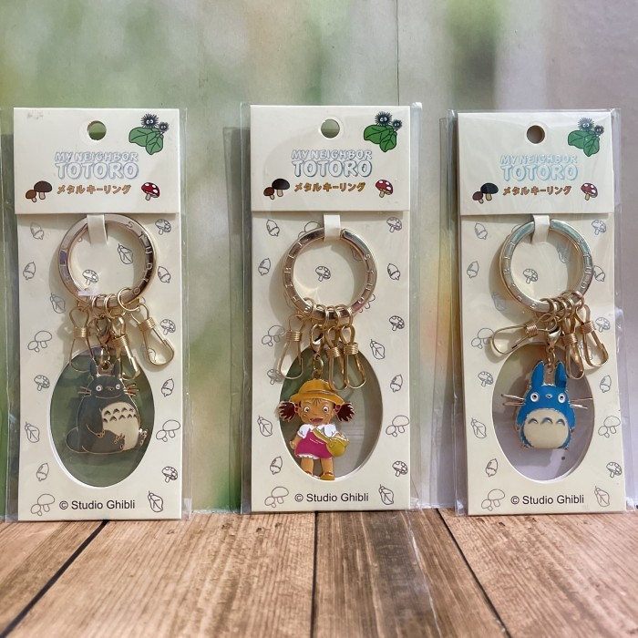 Cas Totoro Keychain/My Neighbor Tororo/Gantungan Kunci Totoro/Totoro/Mei