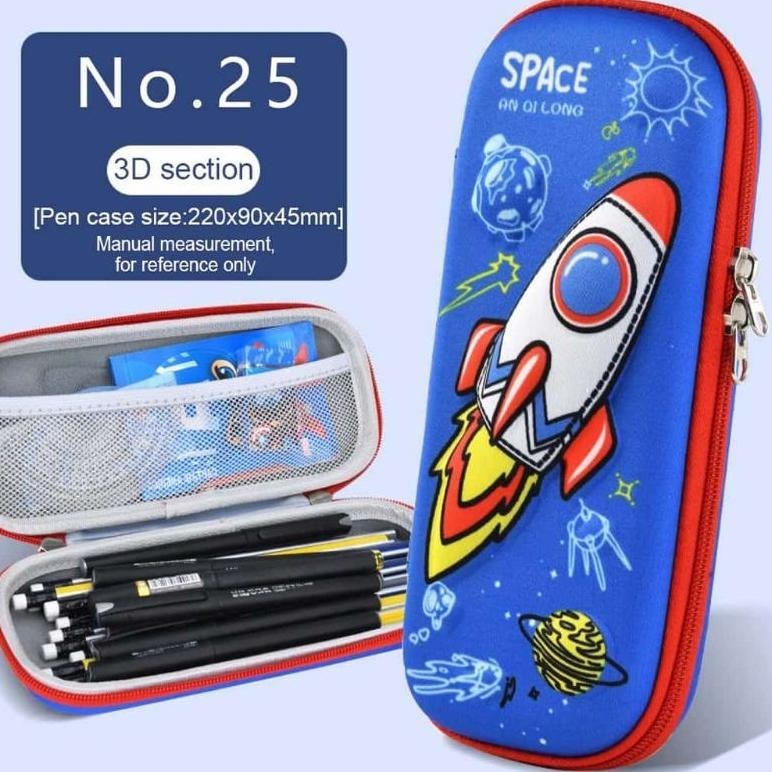 

Tempat Pensil 3D terbaru kotak pensil anak