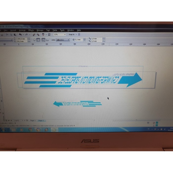 

Cutting Sticker Bahan Scotlite