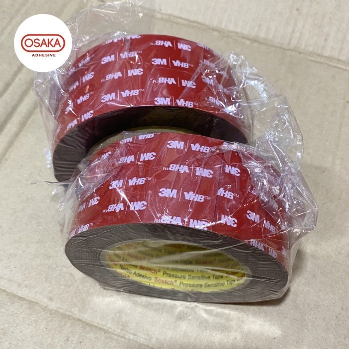

Double Foam Tape 3M VHB 48mm / 2 inch x 4.5 meter Dobeltip Busa Mobil