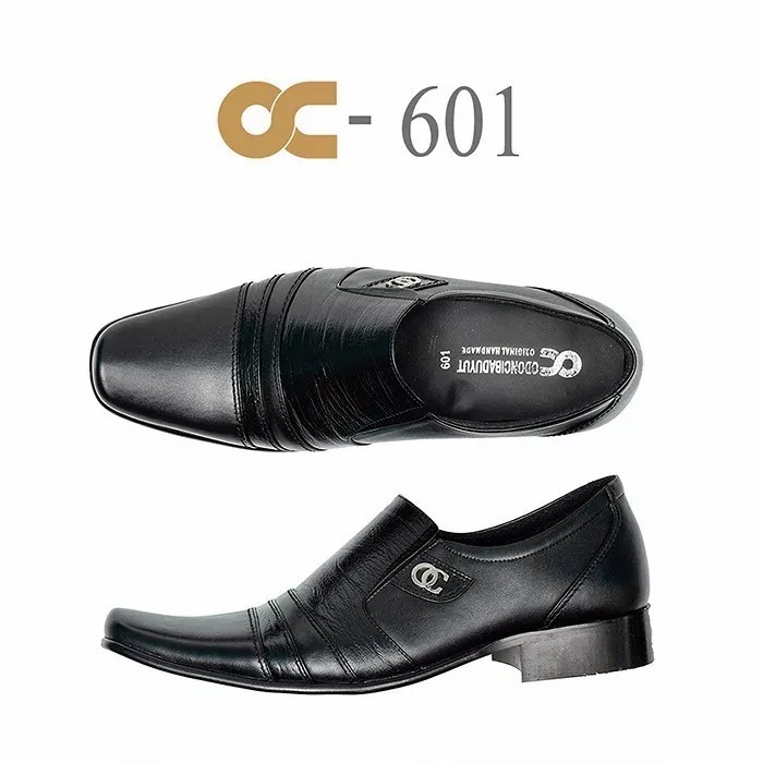 Sepatu Kulit Asli Pria Pantopel Kantoran Odon Cibaduyut