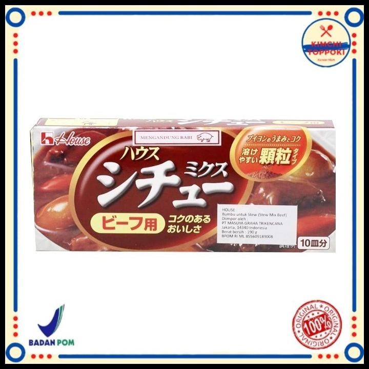 

House Stew Mix Beef / Bumbu Stew Beef Ala Jepang 190 Gr