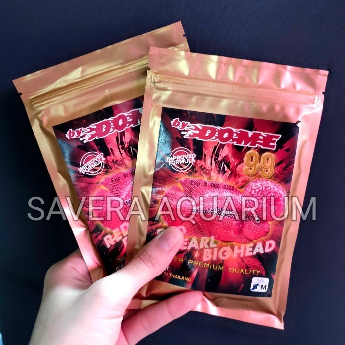 99 MAKANAN LOHAN 50 GR / PELET IKAN LOUHAN / DOME / ORIGINAL THAILAND