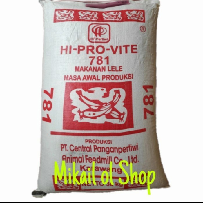 781 PELET IKAN HI PRO VITE 30 KG