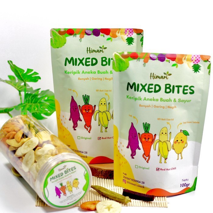 

GRATIS ONGKIR Keripik Buah & Sayur Kering Mix 100% Lokal