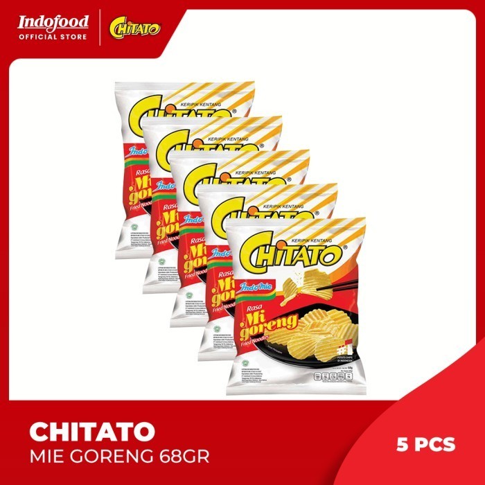 

NEW 5 Pcs - Chitato Mie Goreng 68 Gr