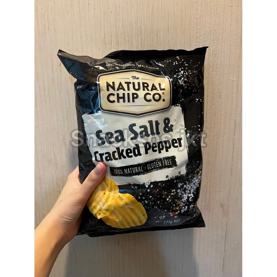 

LIMITED EDITION THE NATURAL CHIP & CO SEA SALT VINEGAR CRACKED PEPPER HONEY SOY POTATO