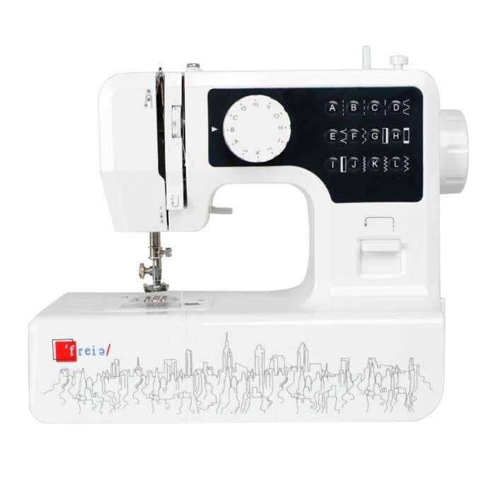 

FREIA JG-1602 Mesin Jahit Portable ni Deluxe dengan 12 Pola Jahitan