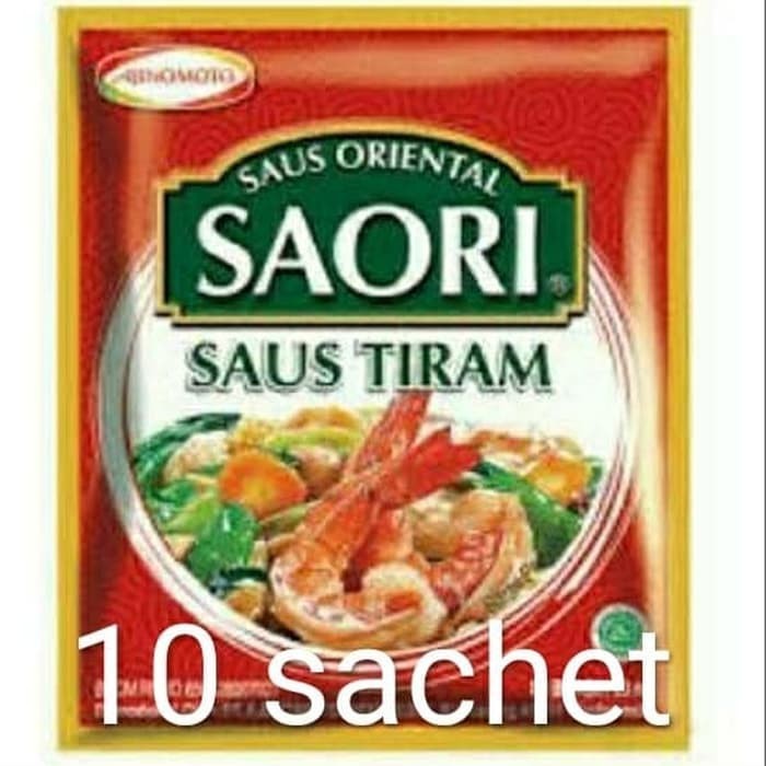 

Saus tiram saori sachet 10x23ml