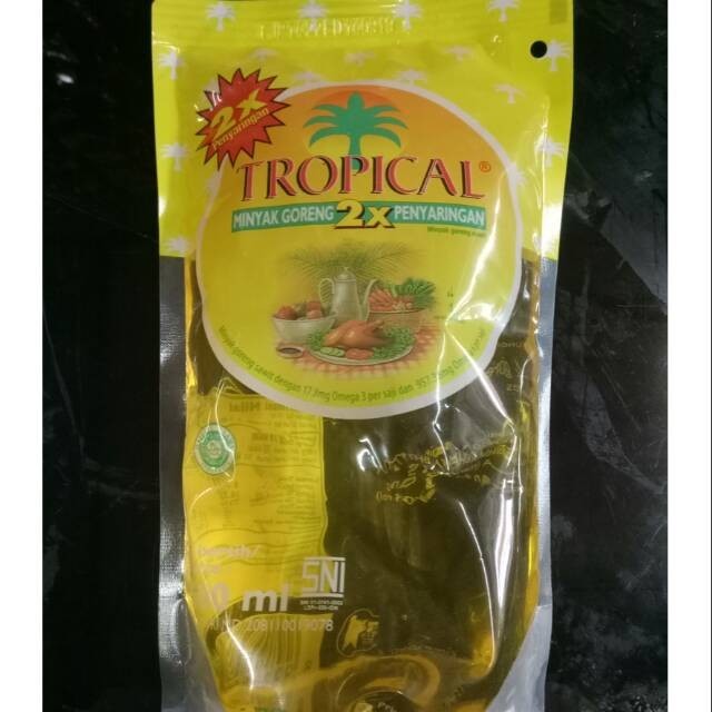 Minyak tropical 500ml per dus isi 24pcs