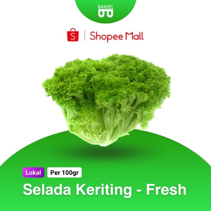 

Selada Keriting Fresh (Harga Per @100gr)