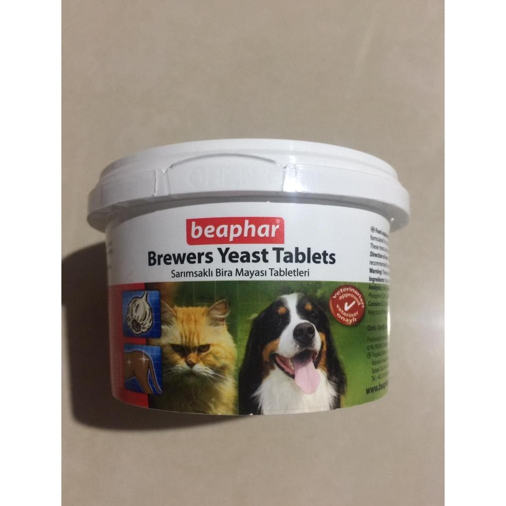 Beaphar Brewers Yeast 250 s Cat Dog Vitamin Bulu & Kulit Kucing