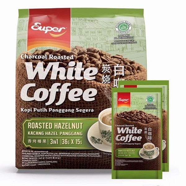 

Super White Coffee Roasted Hazelnut 540 G