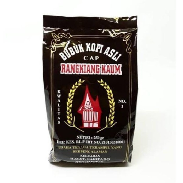 

Kopi Rangkiang Kaum Batusangkar 250 Gr Kopi Batusangkar Padang Minang