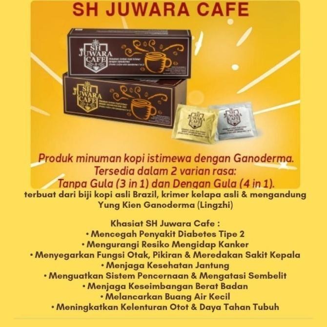

Sh Juwara Ceo Cafe Kopi Kesehatan Antioksidan Anti Kanker