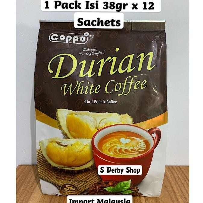 

Coppo Durian White Coffee Kopi Malaysia Penang Original