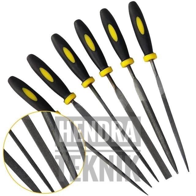 Kikir Set Besi 6Pcs Kikir Besi Kecil 6Pcs Kikir Kecil 6 Pcs Patar Star