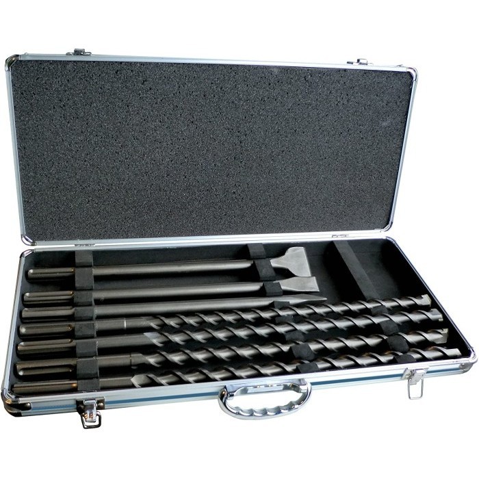 Makita SDS-Max Drill Bit and Chisel Set 7Piece Mata Bor Beton