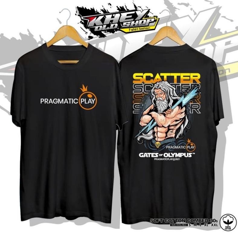 Terbaru Kaos Scater V1 Pragmatic Slot Distro Zeus Premium Pria Wanita Terbaru