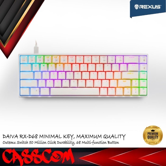 Rexus Daiva RX-D68 Keyard Mechanical