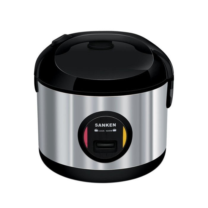 Sanken Rice Cooker Stainless 2 Liter Sj-3030 Bk
