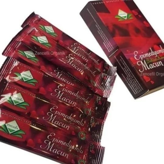 

Epimedyumlu Macun | Madu Turki 1 Dus Isi 6 Sachet @12 Gram