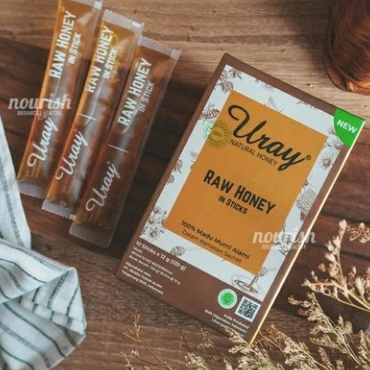 

Madu Uray Raw Honey Sti/Sachet (120Gr @12 Sti)