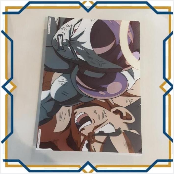 

[CPS] ICHIBAN KUJI CLEAR FILE L FOLDER MAP DRAGON BALL GOKU FRIEZA 22 X 31