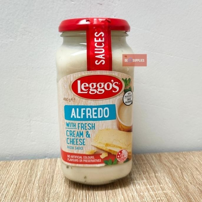 

Leggos Alfredo Pasta Sauce 490gr - Saus Pasta Leggo's Cream & Cheese GS