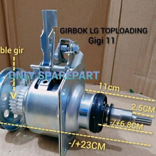 Gearbox Mesin Cuci Lg Otomatis Gearbok Mesin Cuci Lg 1 Tabung 2 Gear Promo