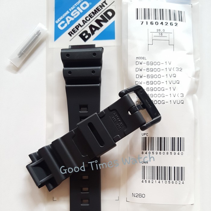 Strap G-Shock Dw-6900 / Dw-6900G / Casio Original