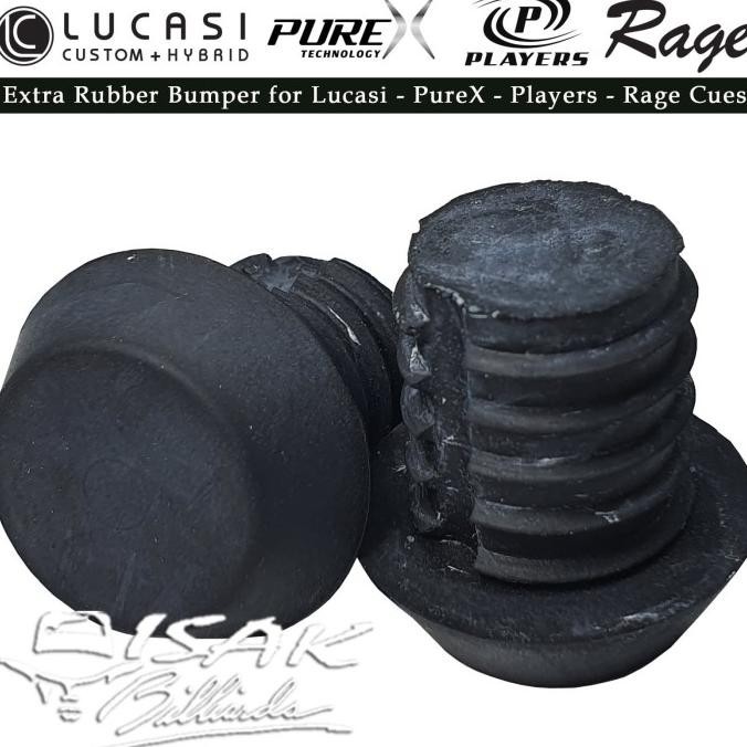 Extra Rubber Bumper Lucasi, Players, Purex, Rage Karet Stick Billiard
