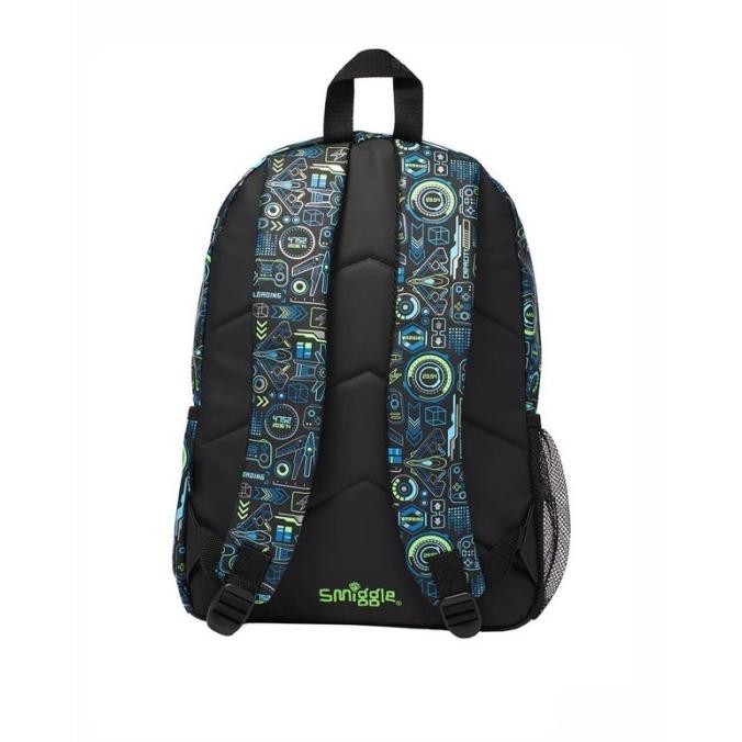 

READY STOCK SMIGGLE VIRTUAL CLASSIC BACKPACK BLACK GAME TAS PENCIL CASE BOTTLE !!!!!