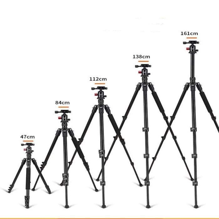 Zomei M6 Travel Tripod Dslr Kamera & Video Shooting Photography - M 6