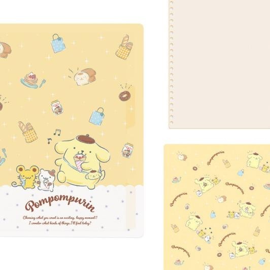 

M-Plan Binder B5 Sanrio Plastic 26 Ring Buku Notebook Lited Edition
