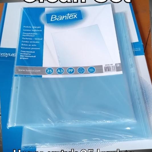 

Plastik Binder A3 Isi 25 Lembar
