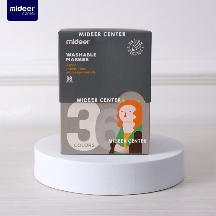 

Sarila Mideer Washable Marker 36 Color Spidol 36 Warna Mainan Edukasi Anak