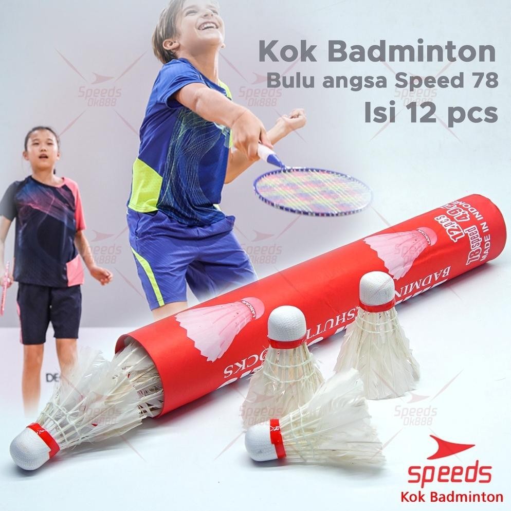 Flash Sale Speeds Kok Badminton Shuttlecock Berkualitas Kok Bulu Tangkis Kok Badminton Original Set 
