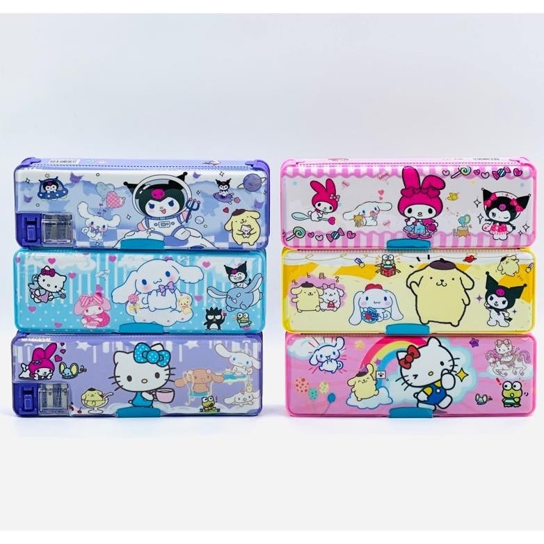 

Big Sale Kotak Tempat Pensil Magnet Resleting Kaleng Sanrio My Melody Kuromi Cinnamoroll Lucu Garansi