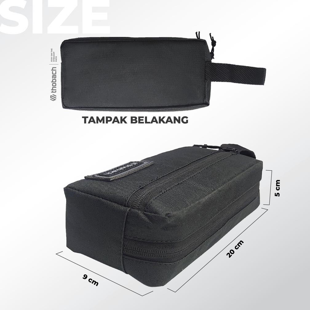 

Big Sale Thobach-Pencil Case Atk Bold Kotak Pencil Sekolah Kuliah Kantor Kerja 8.8