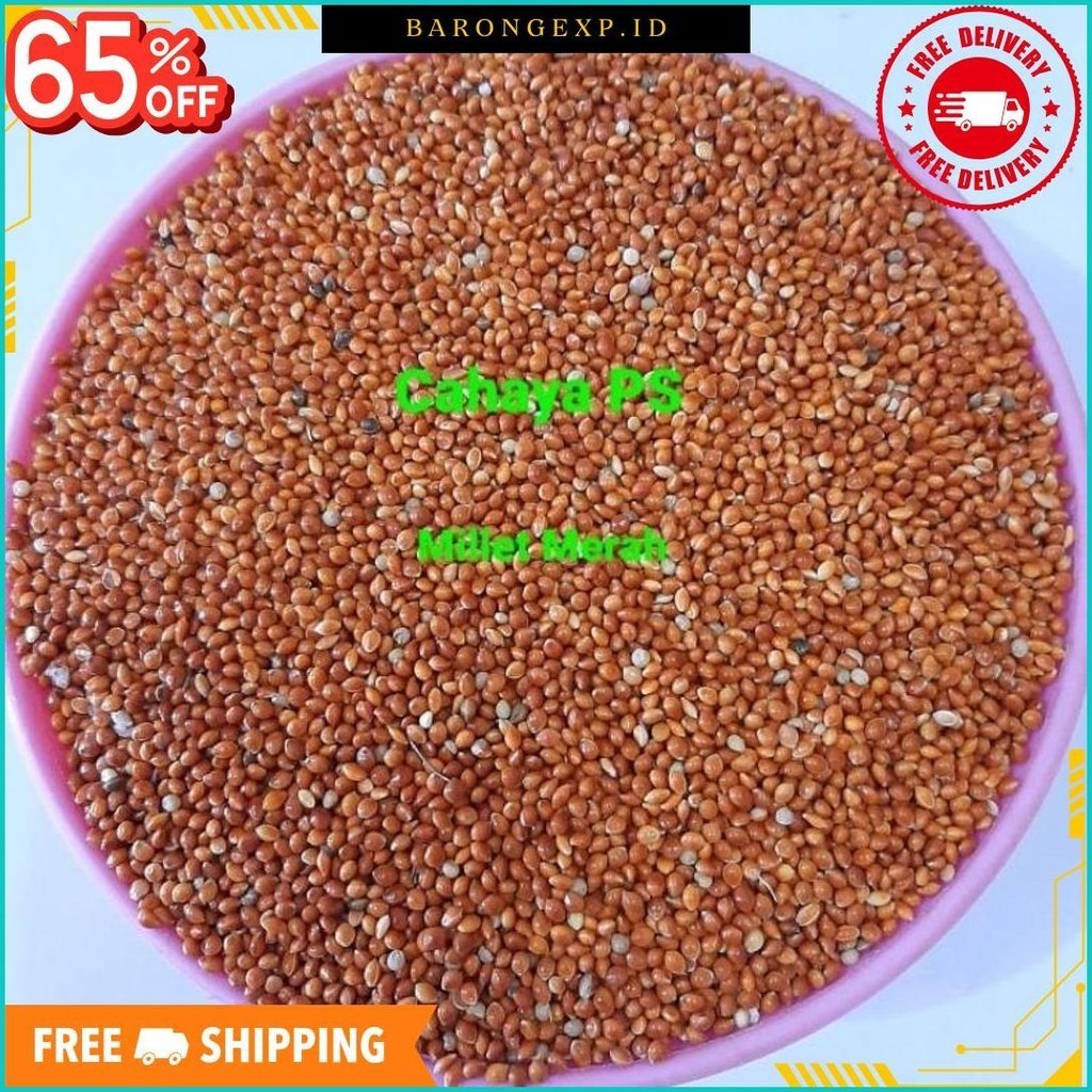 

Millet Merah/Red Millet (Repack 1 Kg) Terlaris