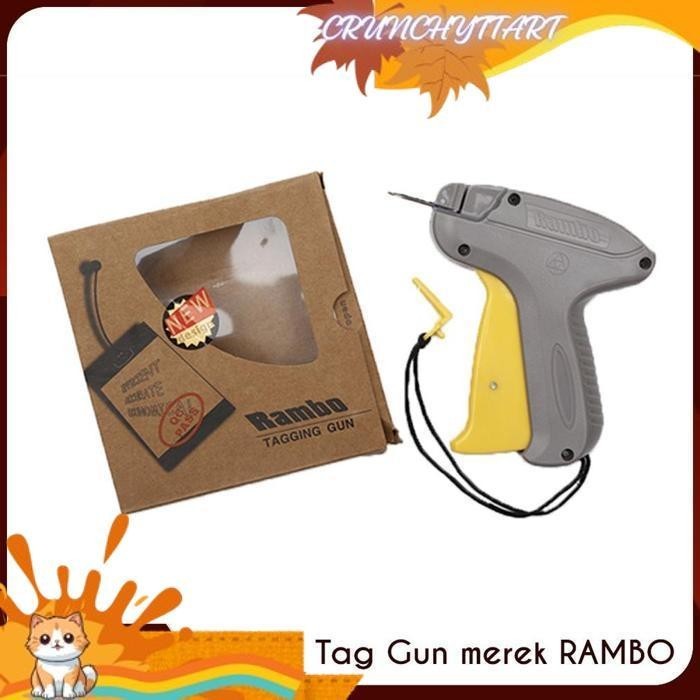 

DISCOUNT TEMBAKAN TAG GUN ALAT PEMASANG TAG PIN LABEL HARGA MERK RAMBO GARMENTMARTS