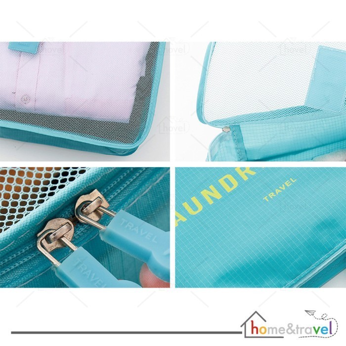 

Hovelshop Travel 7 In 1 Bag Tempat Penyimpanan Pakaian Travel Bag Tas