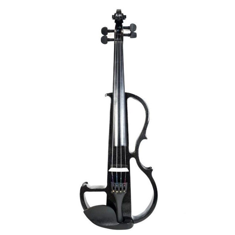 Biola Elektrik Merk Cowboy Hitam 4/4 Komplit Listrik