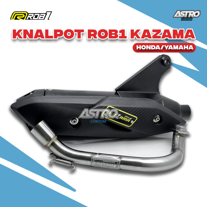 Ready Knalpot ROB1 Kazama Mio M3 Mio S Z 125 Filano Fazzio Gear Freego